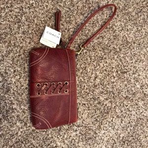 NWT Coach wristlet